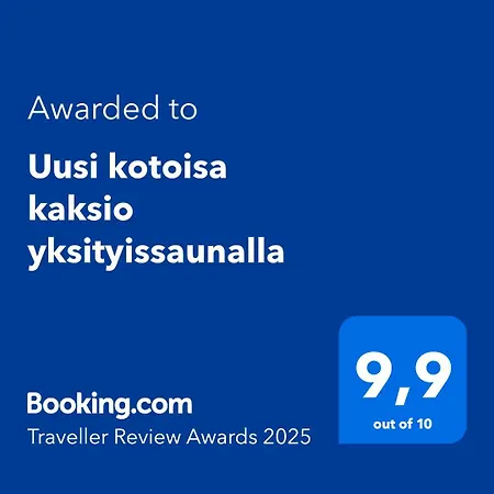 Uusi Kotoisa Kaksio Yksityissaunalla Rovaniemi Exterior foto