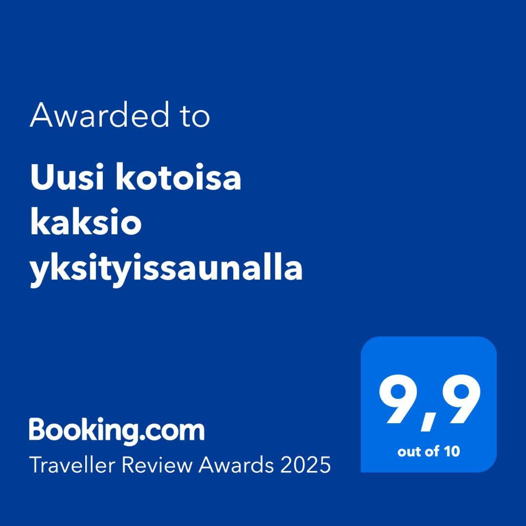 Uusi Kotoisa Kaksio Yksityissaunalla Apartment Rovaniemi